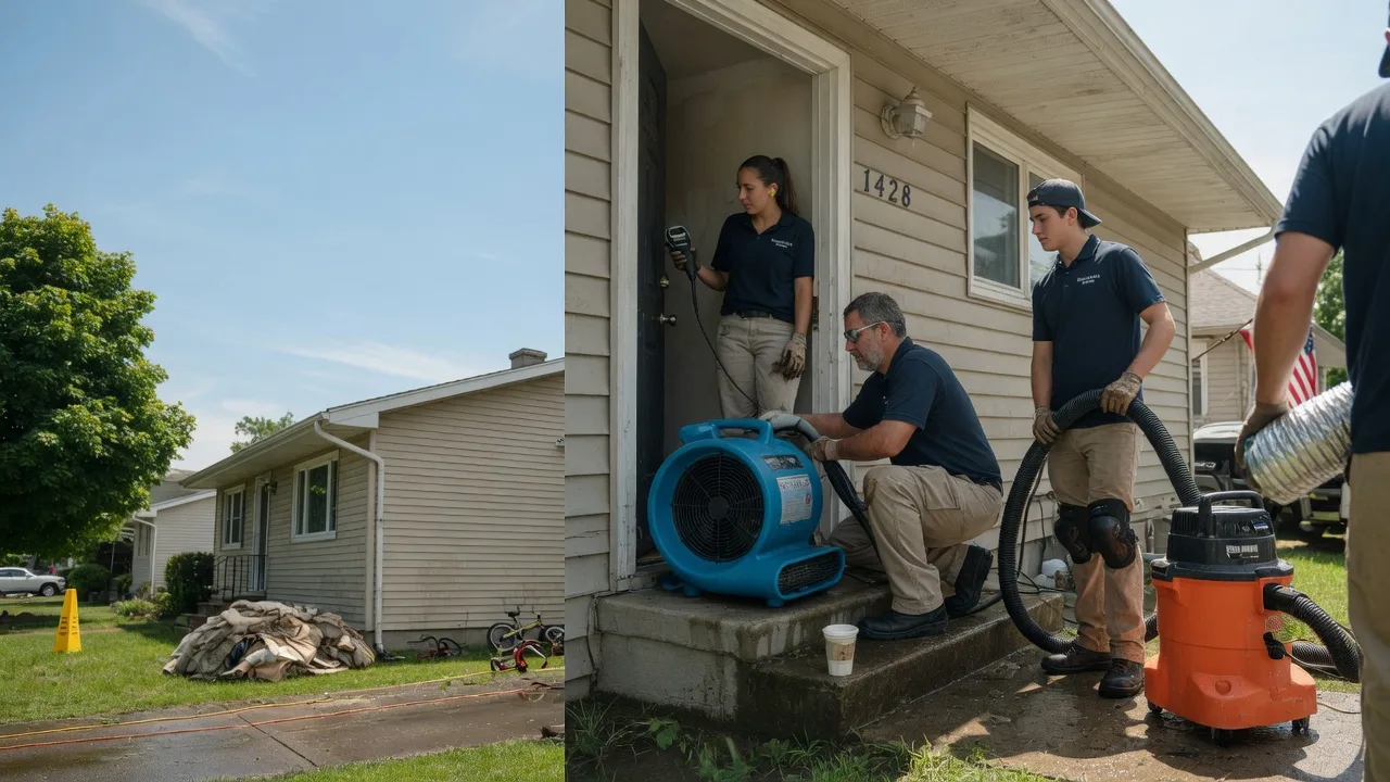 Water Damage Restoration in Belleville, WV near me
